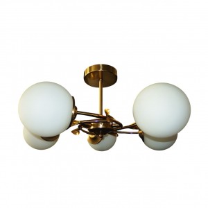 Люстра классическая 10031/5GD WT купить оптом в ЭкономСвет