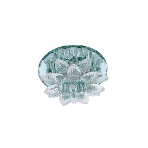 Точечный светильник F5013 WT+CL GU5.3 купить оптом в ЭкономСвет