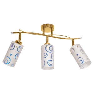 Спотовый светильник 016KR/3FG WT купить оптом в ЭкономСвет