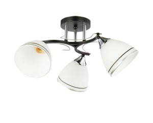 Потолочный светильник 13216/3BK CR WT_4 купить оптом в ЭкономСвет