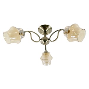 Люстра классическая 12112/3ZAB AMB купить оптом в ЭкономСвет