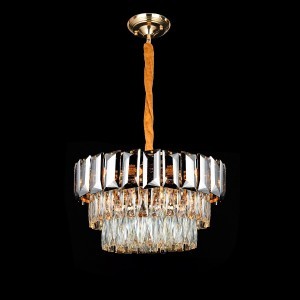 Люстра хрустальная G21098/8GD+CL купить оптом в ЭкономСвет