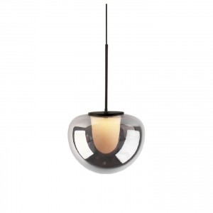 Потолочный светодиодный светильник G52174/1S BK SM+WT купить оптом в ЭкономСвет