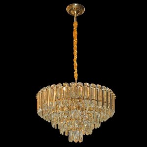 Люстра хрустальная G21101/8GD+CL купить оптом в ЭкономСвет