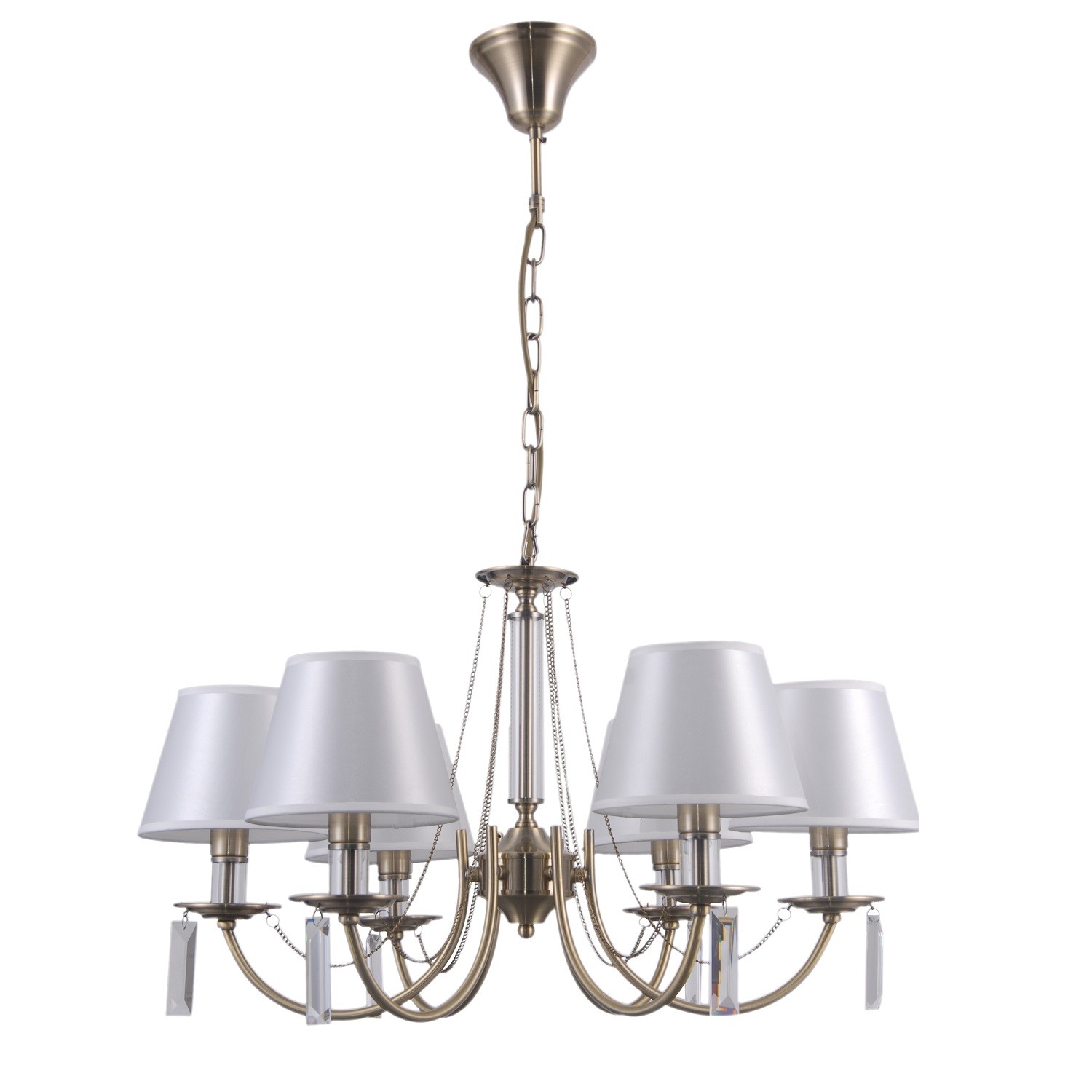 Люстра классическая G11095/6AB WT