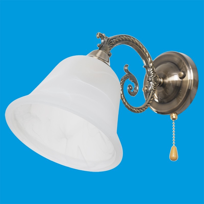 Бра классическое 088M/1wAB WT - царапины на чашке, брак гальваники