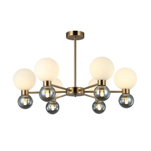 Люстра в стиле модерн G11108/12BRS WT SM купить оптом в ЭкономСвет