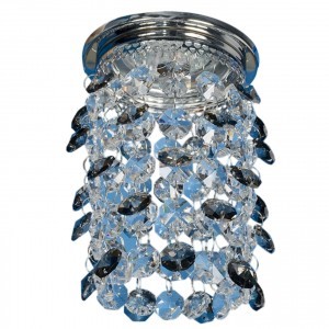 Точечный светильник 1075 GY CR купить оптом в ЭкономСвет