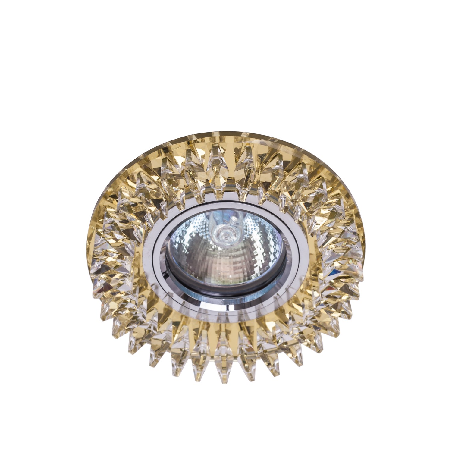 Точечный светильник D2104 CR YL+CL