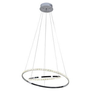 Подвесная светодиодная люстра G61230/2CR купить оптом в ЭкономСвет