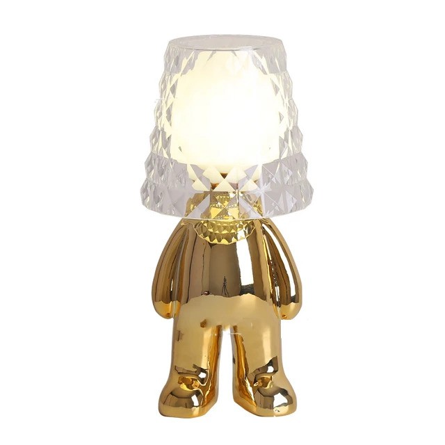 Настольная лампа G92011A/1T GD WT+CL