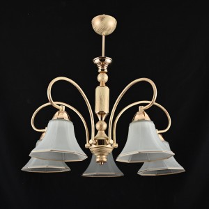 Люстра классическая 13140/5WG+FGD WT купить оптом в ЭкономСвет