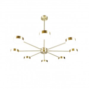 Люстра светодиодная G31204/8COP WT купить оптом в ЭкономСвет