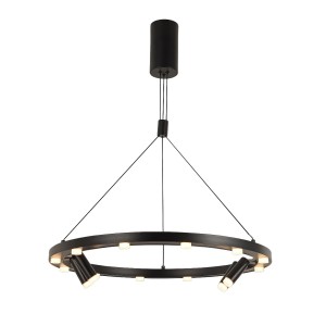 Подвесной светодиодный светильник G52134/16P BK BK купить оптом в ЭкономСвет