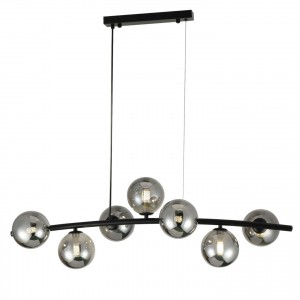 Люстра в стиле модерн 13100/7MBK SM купить оптом в ЭкономСвет