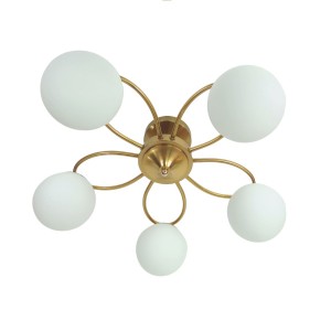 Люстра классическая 10029/5GD WT купить оптом в ЭкономСвет