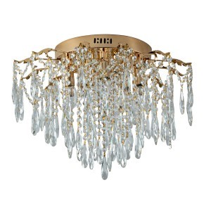 Люстра хрустальная 15545/8+8FGD+CL WTLED купить оптом в ЭкономСвет
