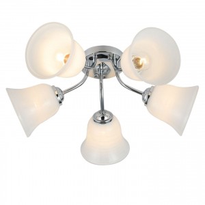 Люстра классическая 20130/5CR WT купить оптом в ЭкономСвет