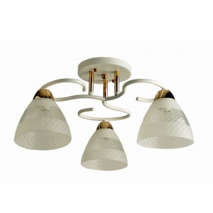 Люстра классическая 11173/3WT+FGD WT+CL купить оптом в ЭкономСвет