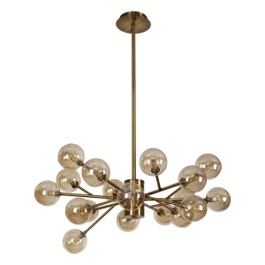 Потолочная люстра G31078/18GD AMB купить оптом в ЭкономСвет