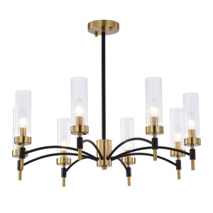Люстра классическая G11101/8BRS+BK CL купить оптом в ЭкономСвет