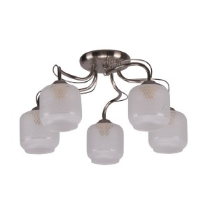 Люстра классическая 10041/5SN WT купить оптом в ЭкономСвет