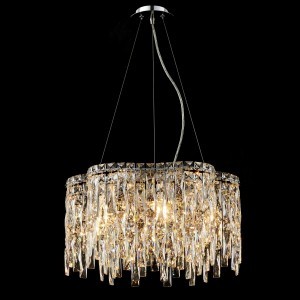 Люстра хрустальная G22042/6SN+CL купить оптом в ЭкономСвет