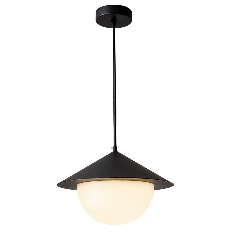 Подвесной светодиодный светильник G52179/1BK BK+WT