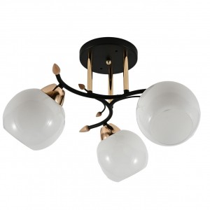 Люстра классическая 10089/3BK+FGD WT купить оптом в ЭкономСвет