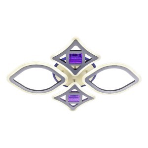 Потолочный светодиодный светильник 51247/4+1WT RBP+3D купить оптом в ЭкономСвет