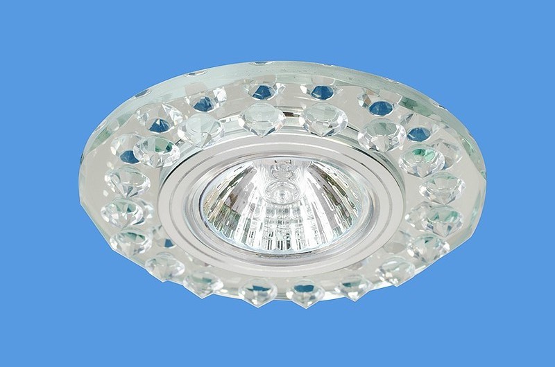 Точечный светильник D2001 CR WT+CL
