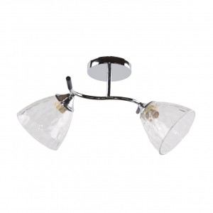 Люстра классическая 12236/2CR+BK CL купить оптом в ЭкономСвет