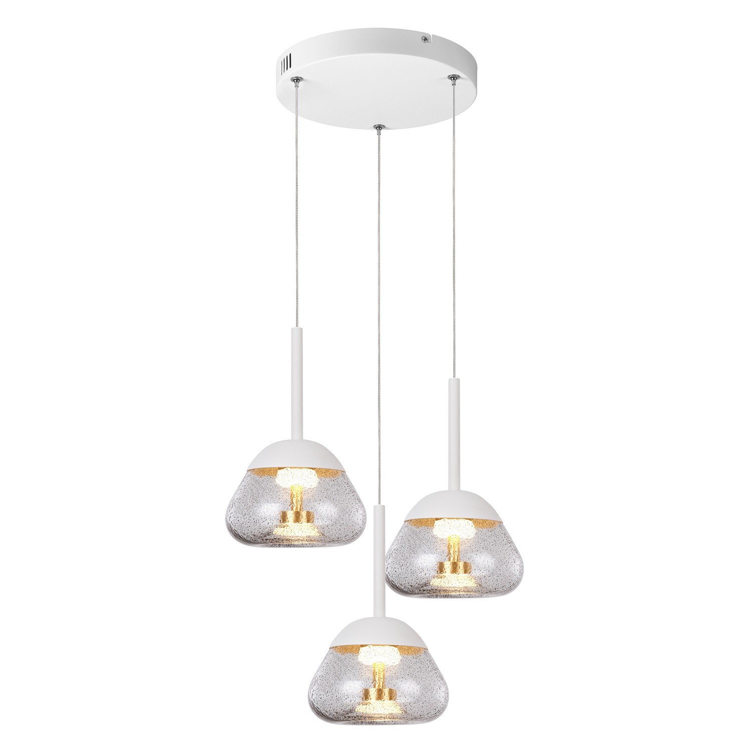 Подвесной светодиодный светильник G52194/3WT WT+BR