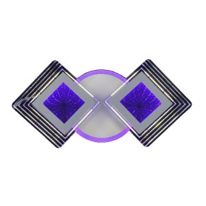 Потолочный светодиодный светильник 51252/2+1WT RBP+3D купить оптом в ЭкономСвет