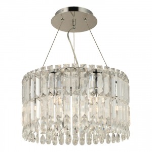Люстра хрустальная 15028/6CR CL купить оптом в ЭкономСвет