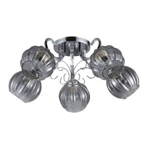 Люстра эконом 12187/5CR SM купить оптом в ЭкономСвет