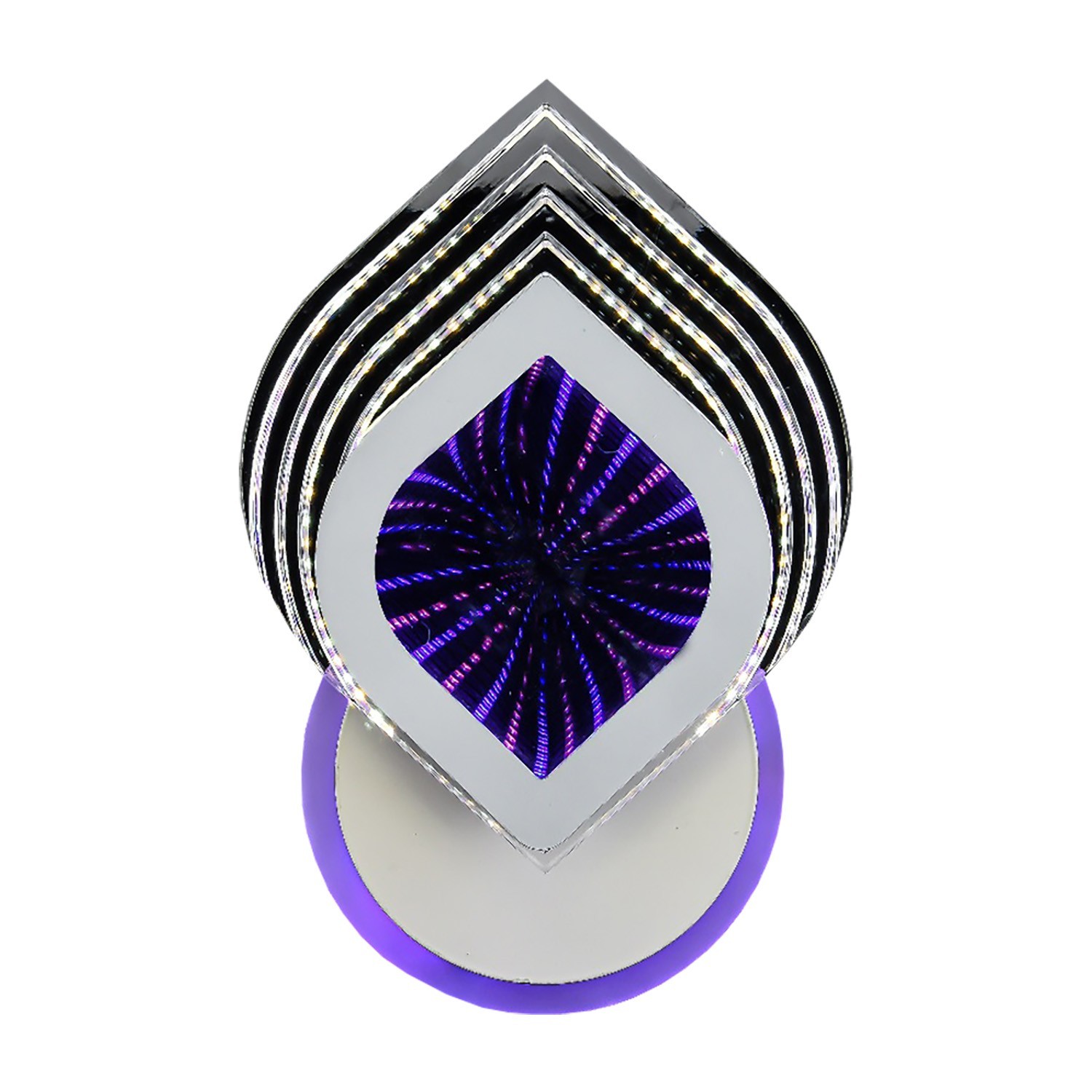 Настенный светодиодный светильник 51256/2wWT RBP+3D