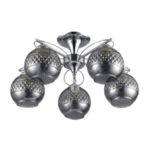 Люстра эконом 12189/5CR SM купить оптом в ЭкономСвет