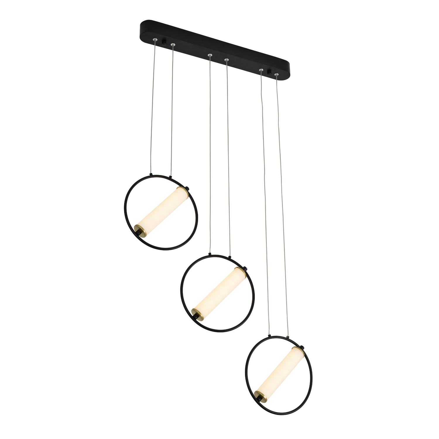 Светодиодный светильник G61306/3BK+GD