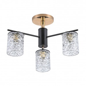 Люстра классическая 12158/3FG+BK CL купить оптом в ЭкономСвет