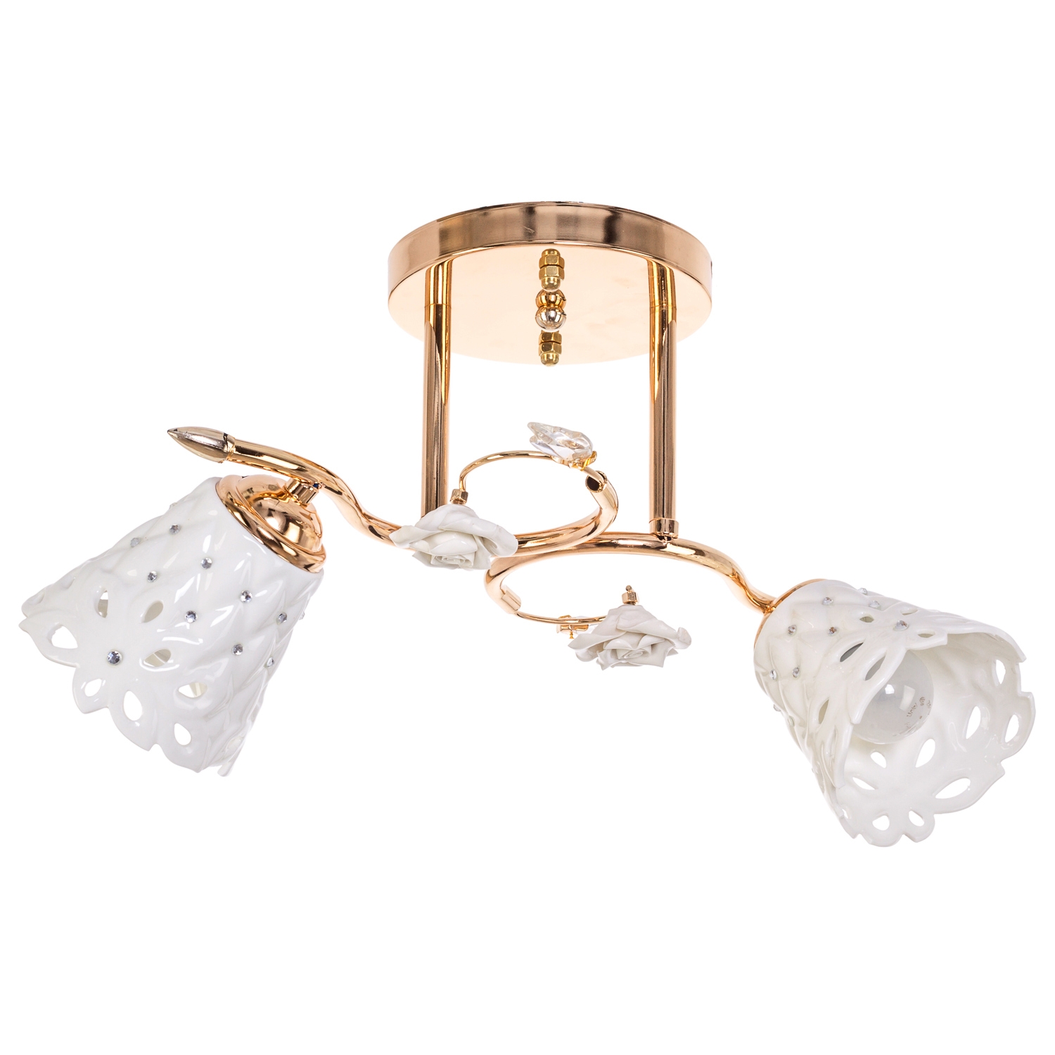 Люстра классическая 1152LM/2FGD WT