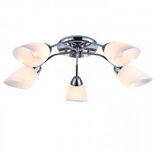 Потолочный светильник 50788/5CR WT купить оптом в ЭкономСвет