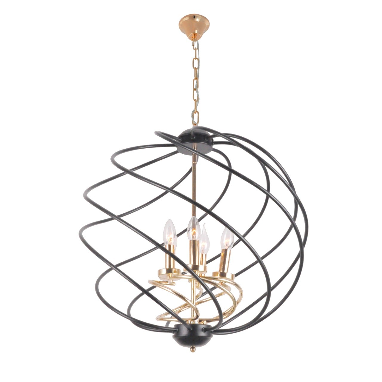 Люстра в стиле модерн 10211/5M FGD+BK