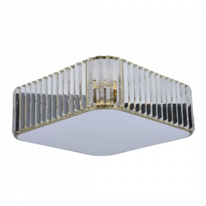 Люстра хрустальная G21107/5GD+WT+CL купить оптом в ЭкономСвет