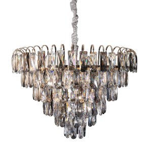 Люстра хрустальная G22014/9GD+CL купить оптом в ЭкономСвет