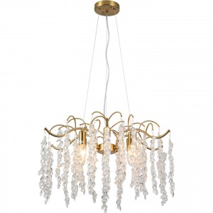 Люстра хрустальная G31326/6BRS+WT+CL купить оптом в ЭкономСвет