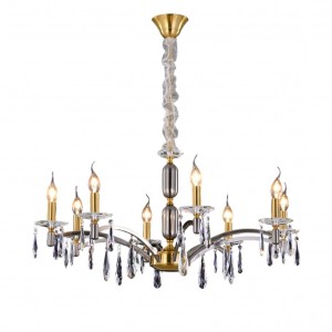 Потолочная люстра G21148/8ASL+BRS+CL купить оптом в ЭкономСвет