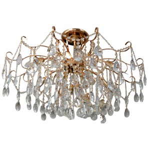 Люстра хрустальная B21084/9FGD+CL купить оптом в ЭкономСвет