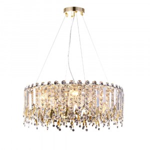 Люстра хрустальная G21137/8FGD+CL купить оптом в ЭкономСвет
