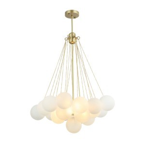 Люстра в стиле модерн G61372/19GD WT купить оптом в ЭкономСвет